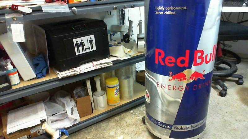 lot 480 image: Red Bull Tall Ice Cooler 35