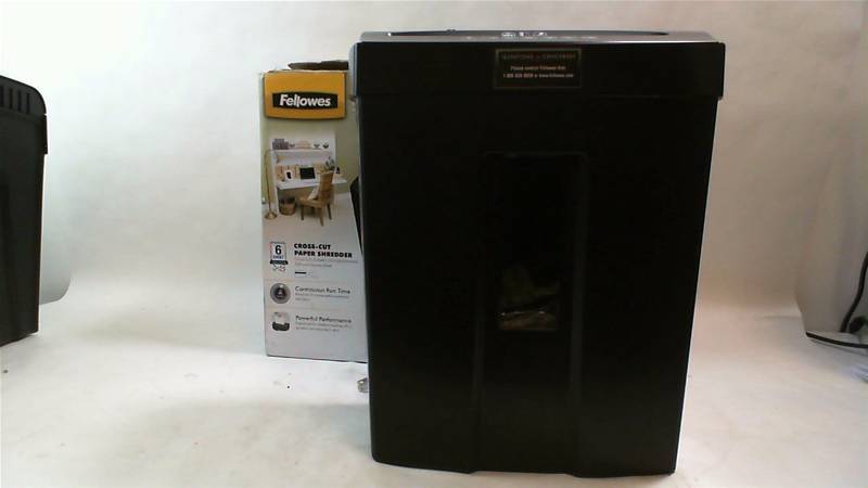 lot 485 image: Fellowes W-6C Paper Shredder