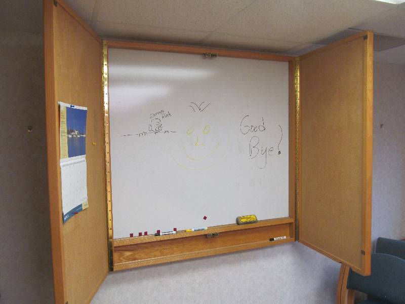 white board cabinet
