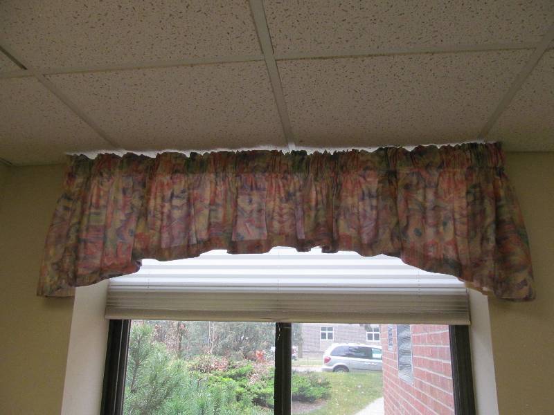 valance and blinds