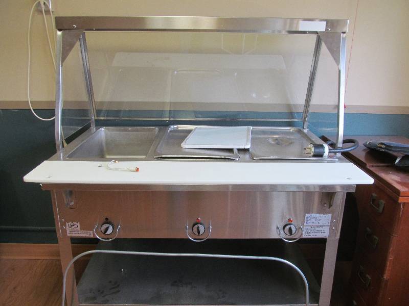 buffet warming table