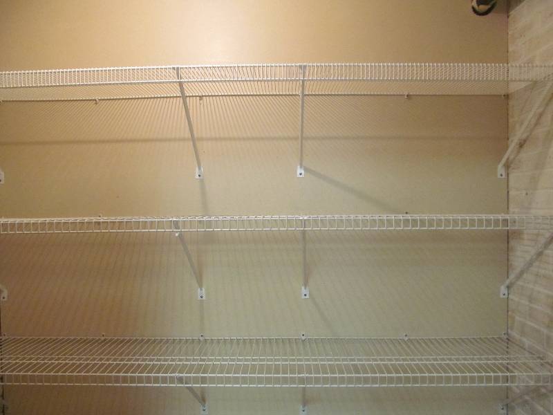 wire rack shelving