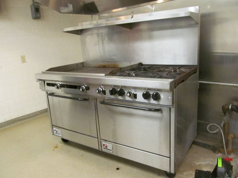 commercial stove