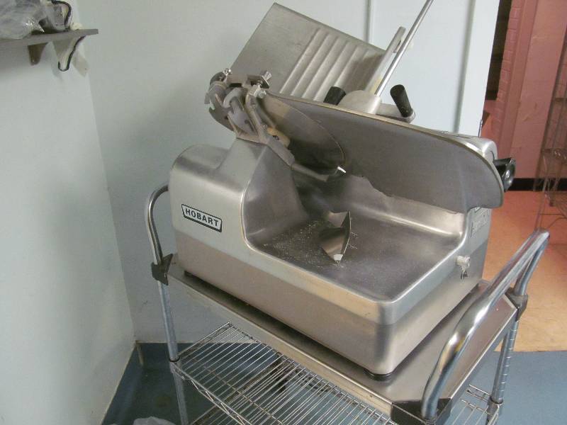 Hobart meat slicer