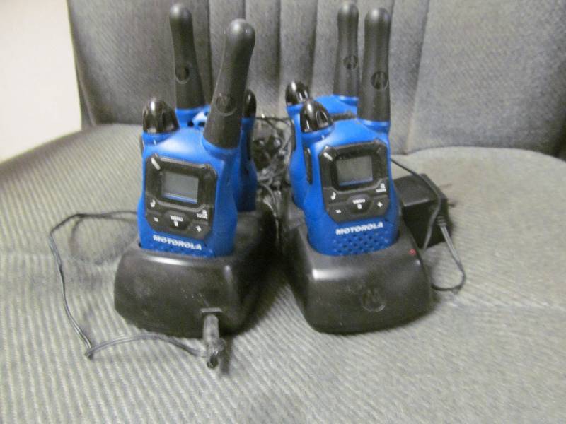 walkie talkies