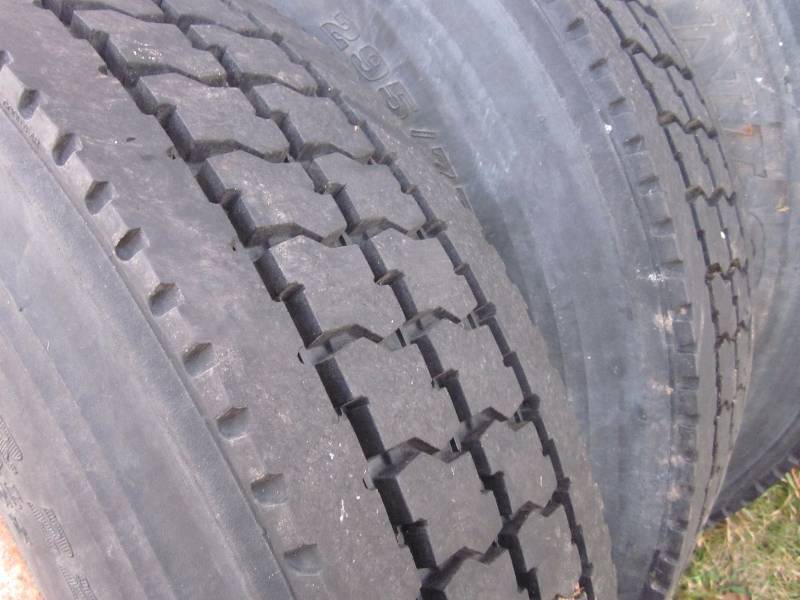 Set of 4 Tires on Steel Rims