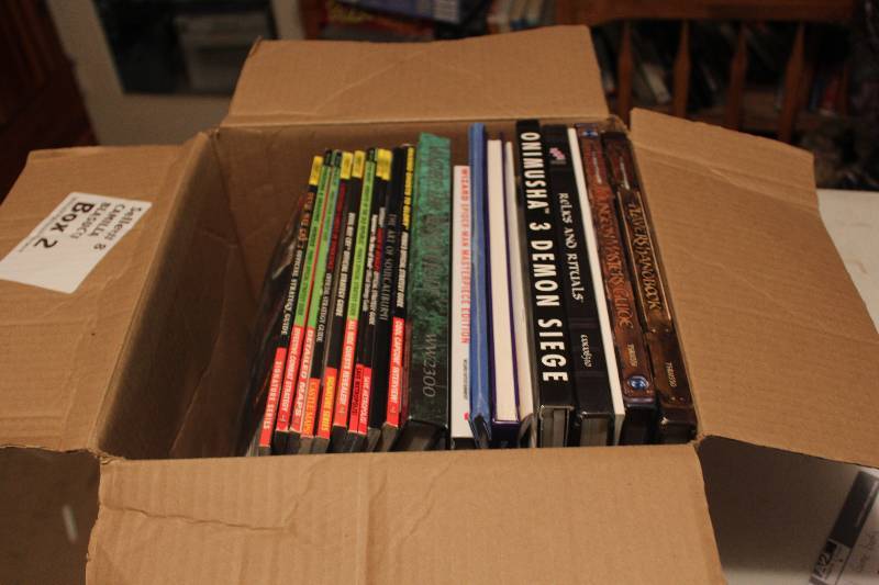 lot 25 image: Lot of (21) Sketchbooks, Game Books Including Dungeons & Dragons, Sword & Sorcery, Simone Blanchi Sketchbook San Diego 2008, Drekodinn Concepts Grant Gould 2005 Sketchbook, Spider-man One More Day Sketchbook
