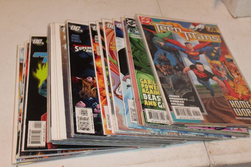 lot 28 image: Lot of (30) DC Comics Teen Titans Comic Books