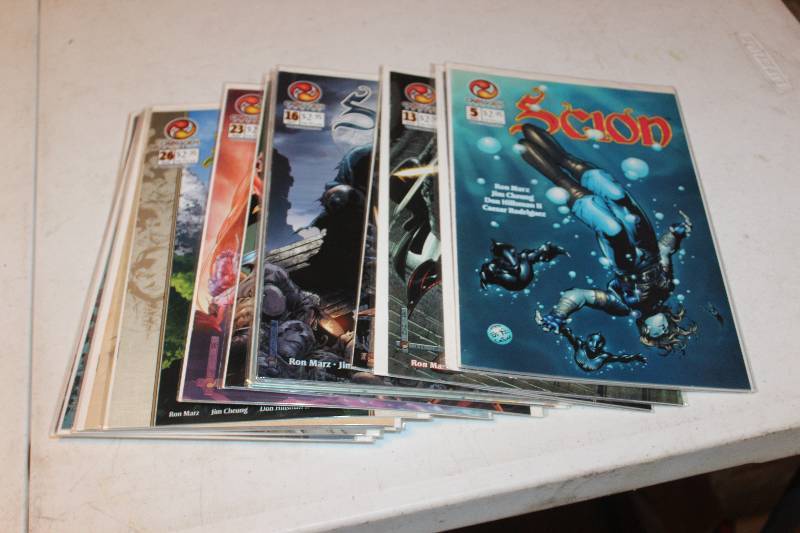 lot 39 image: Lot of (11) Crossgen Comics Scion Comic Books