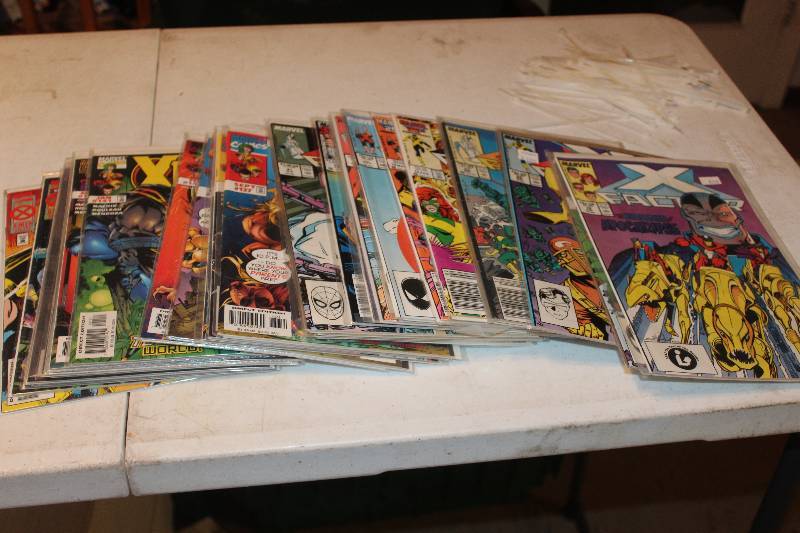 lot 56 image: Lot of (38) Marvel Comics Weapon-X, X-Factor Comic Books