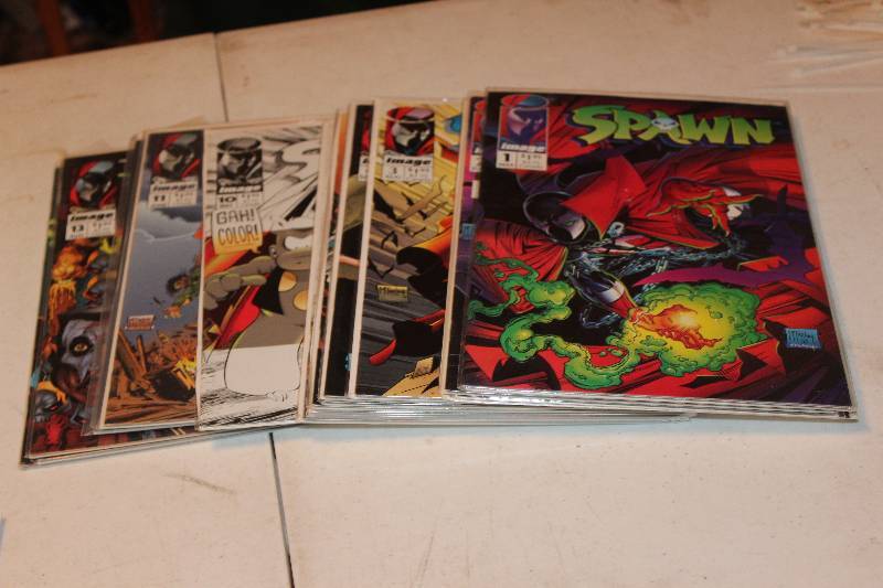 lot 70 image: Lot of (17) Image Comics Spawn Comic Books