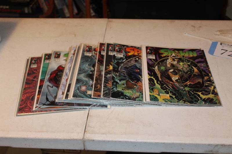 lot 72 image: Lot of (15) Image Comics Spawn Comic Books