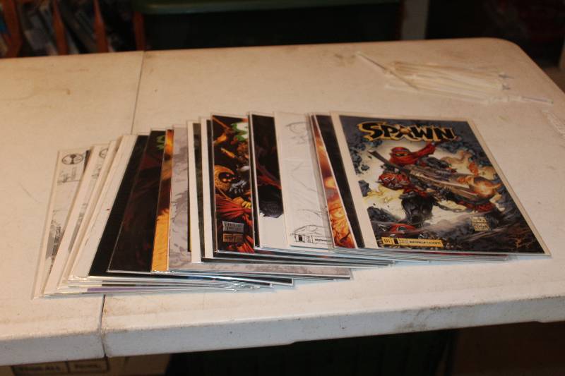 lot 76 image: Lot of (23) Image Comics Spawn Comic Books