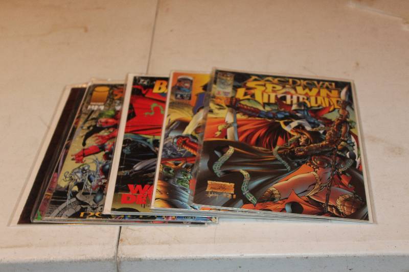 lot 78 image: Lot of (7) Image Comics Spawn Comic Books