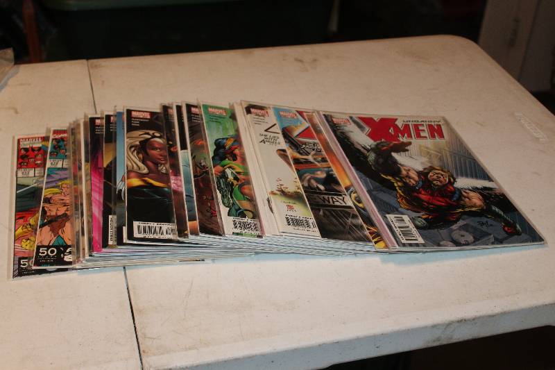 lot 80 image: Lot of (30) Marvel Comics X-Men Comic Books