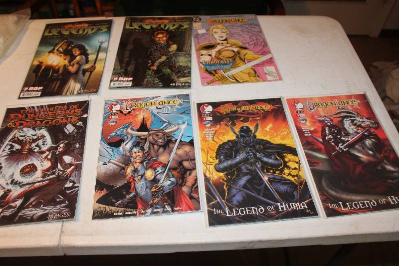 lot 85 image: Lot of (7) DC, DDP Comics Legends, Dragon Lance Comic Books