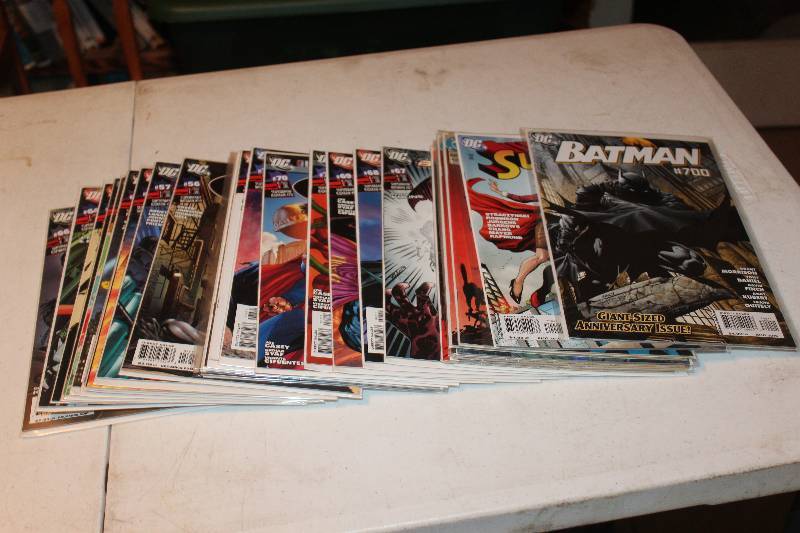 lot 97 image: Lot of (30) DC Comics Superman, Batman Comic Books