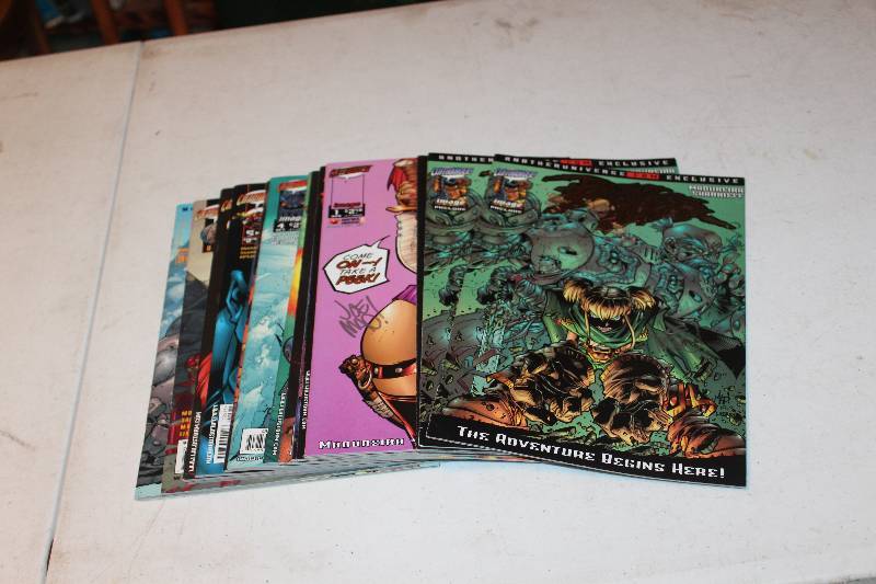 lot 103 image: Lot of (15) Wildstorm Comics Battle Chasers Comic Books w Signed