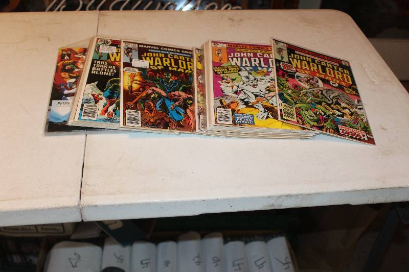 lot 113 image: Lot of (20) Top Cow, Marvel Comics John Carter Warlord Comic Books