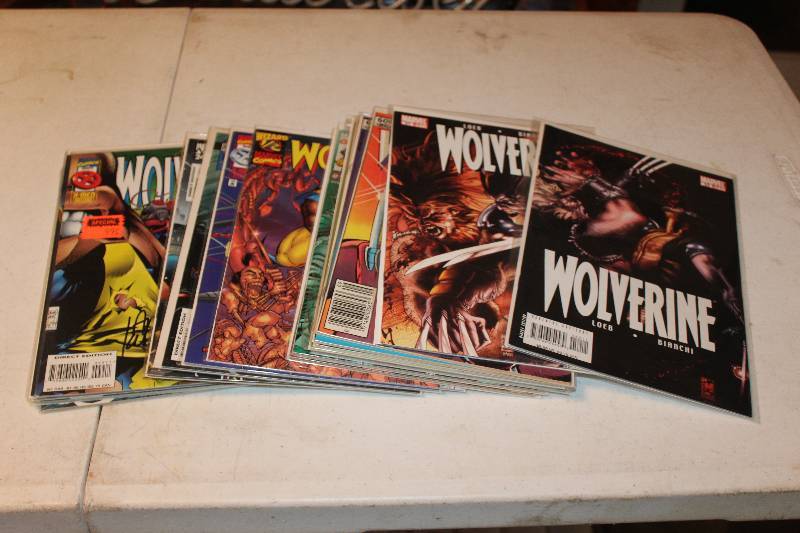 lot 120 image: Lot of (16) Marvel Comics Wolverine Comic Books Signed w Certificate of Authenticity