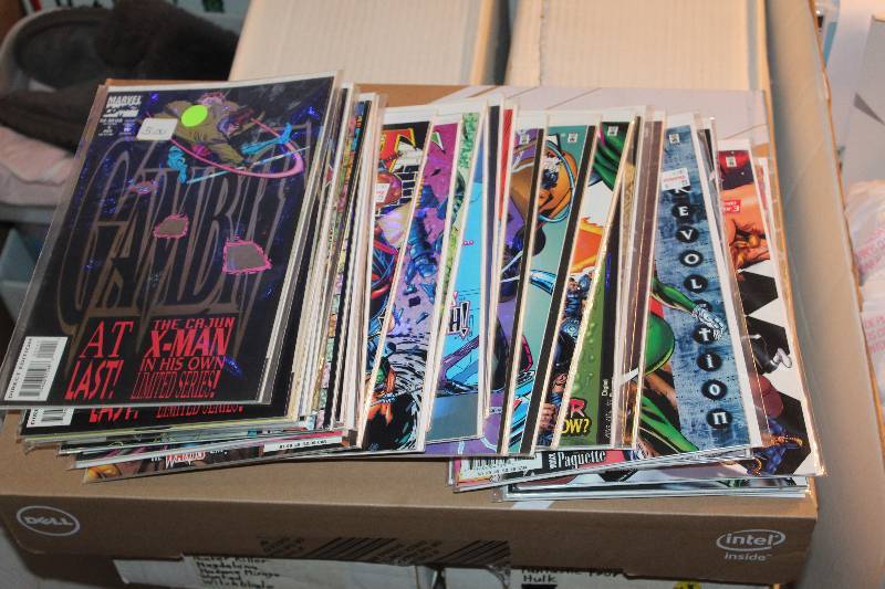 lot 157 image: Lot of (31) Marvel Comics Gambit Comic Books w Certificates, Sleeves