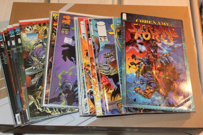 lot 207 image: Lot of (21) Image Comics Stryke Force Comic Books w Sleeves