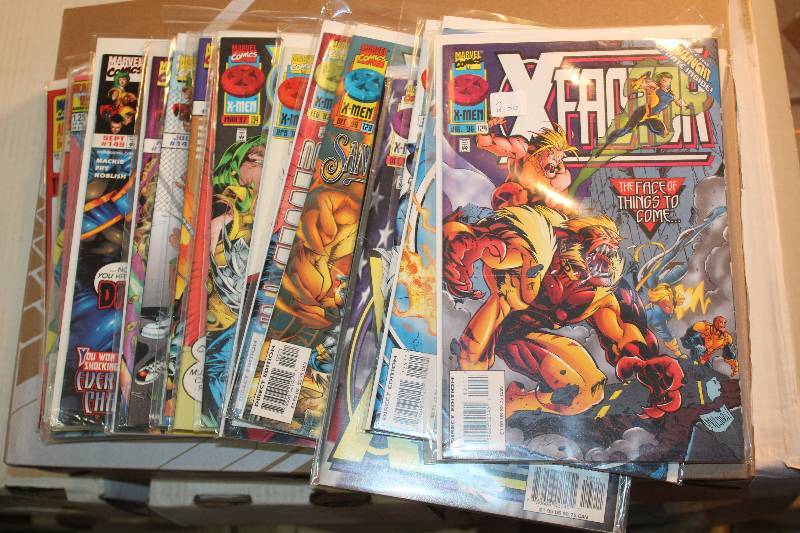 lot 223 image: Lot of (23) Marvel Comics X-Factor Comic Books w Sleeves