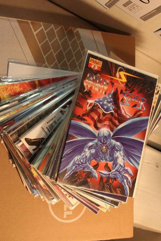 lot 244 image: Lot of (35) Various Comic Books w Sleeves