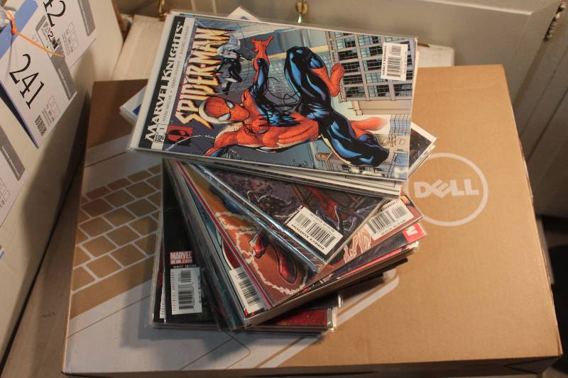 lot 249 image: Lot of (35) Marvel Comics Spider-man, Wolverine, X-Factor, X-Men Comic Books w Signed, Sleeves