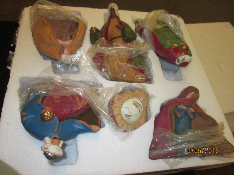 New 6 pc Nativity Set...
