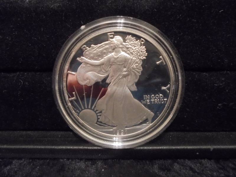 1991 American Eagle in Velvet Case, Gorgeous