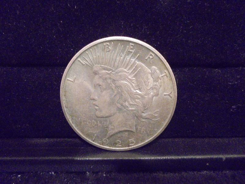 1925 Silver Peace Dollar, 90% Silver