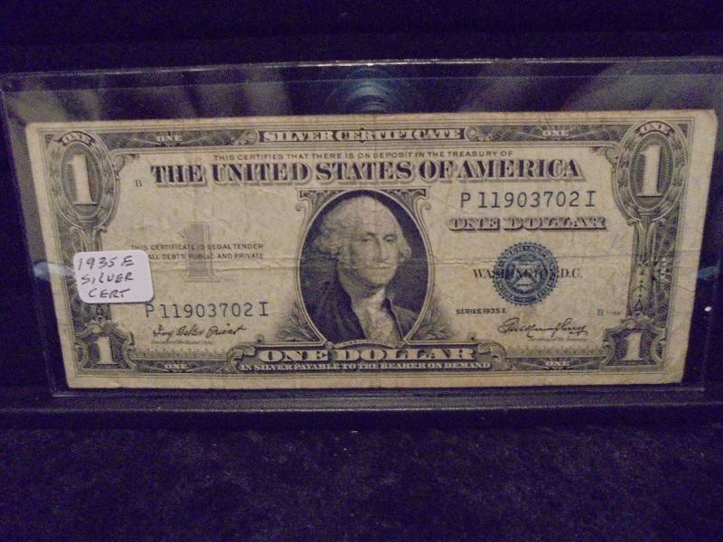 1935E $1 Silver Certificate
