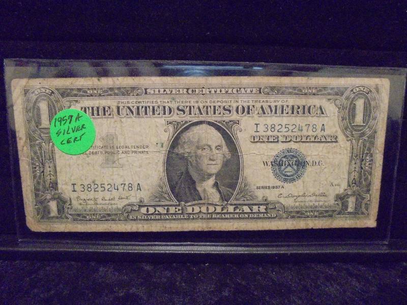 1957A $1 Silver Certificate