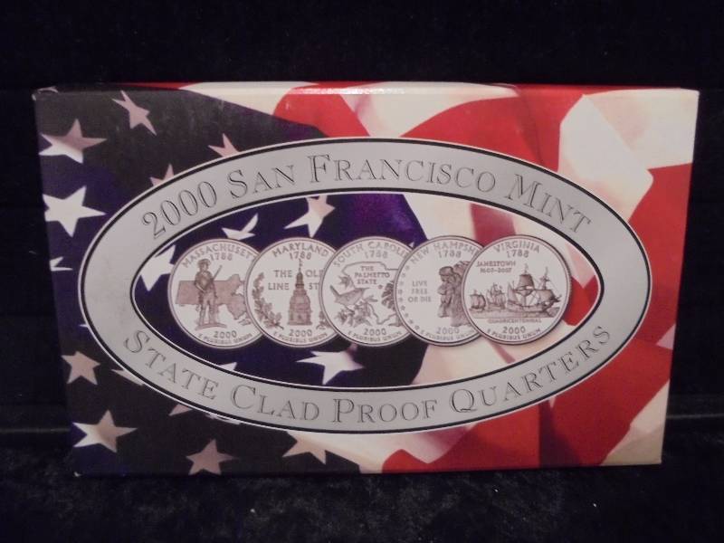 2000 San Francisco Mint State Quarter Collection