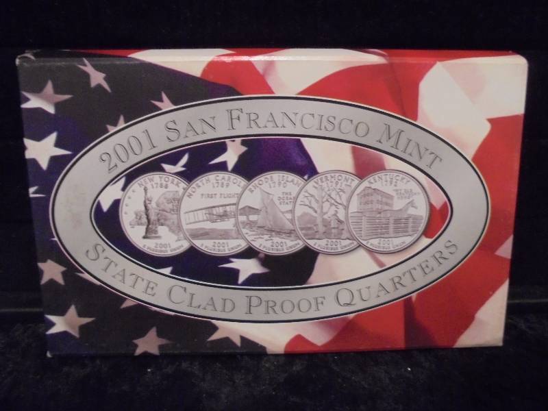 2001 San Francisco Mint State Quarter Collection
