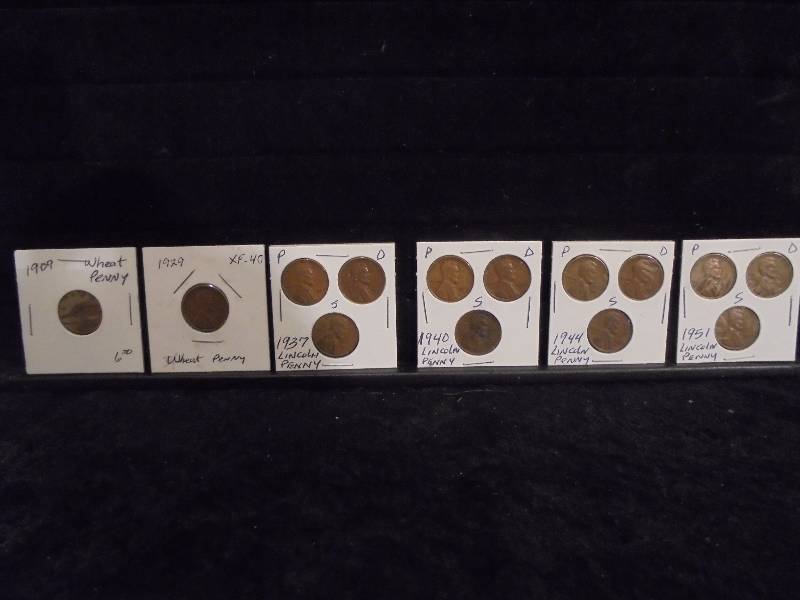 Lot - Misc Wheat Pennies