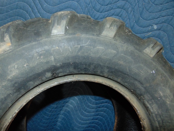 lot 14 image: (2) Goodyear Raw Hide Atv Tires