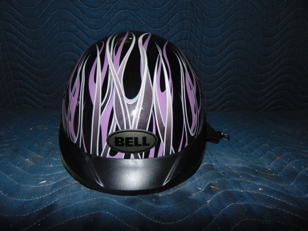 lot 63 image: Medium Bell Helmet with Built In Visor
