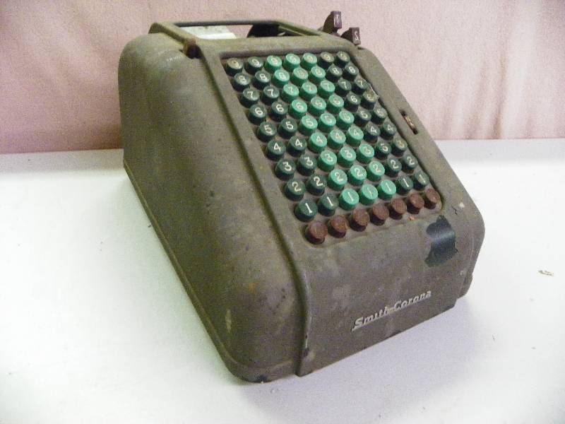 Manually Operated Adding Machine