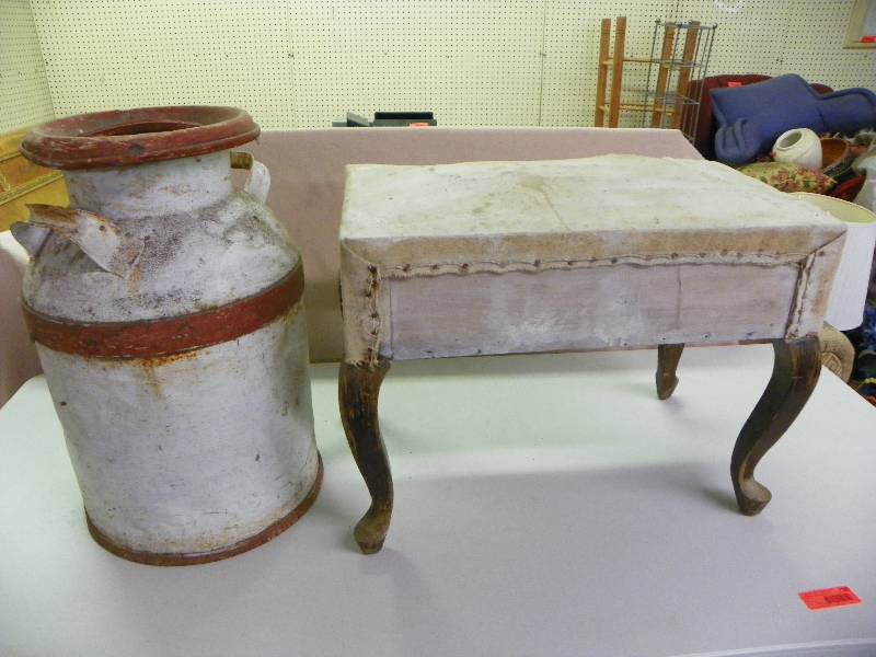 Milk Can, Footstool