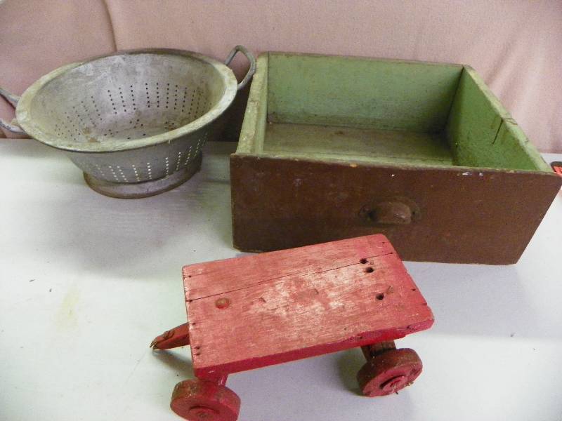 Wood Toy Wagon, more