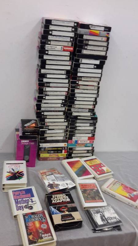 VHS and audio book