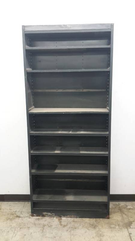 Metal shelving