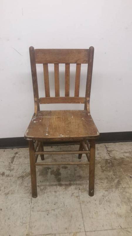 Wooden chair
