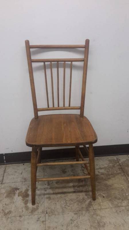 Wooden chair