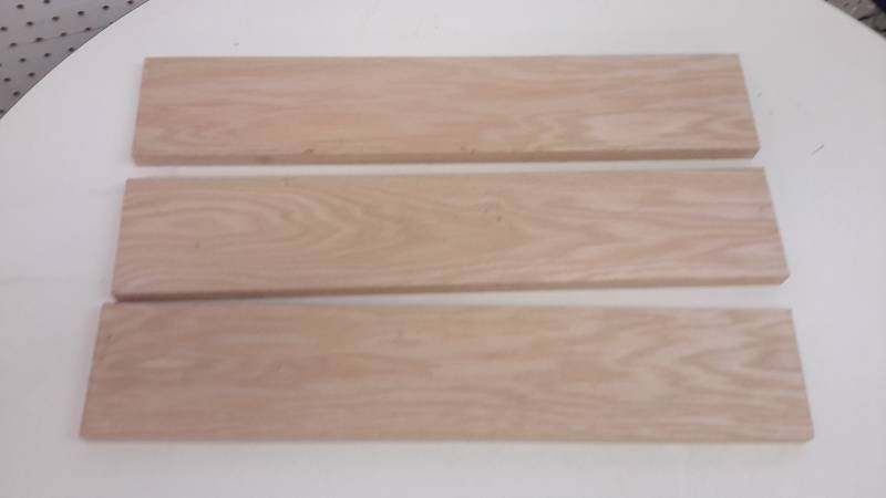 Oak boards