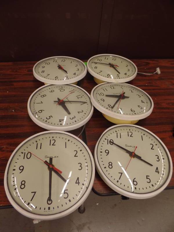 lot 406 image: Simplex Clocks