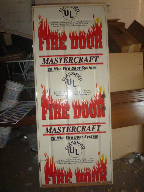lot 74 image: Mastercraft Fire Door System