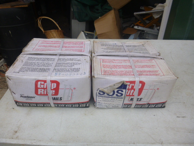 lot 134 image: 2 Boxes of Grip Rite Nails